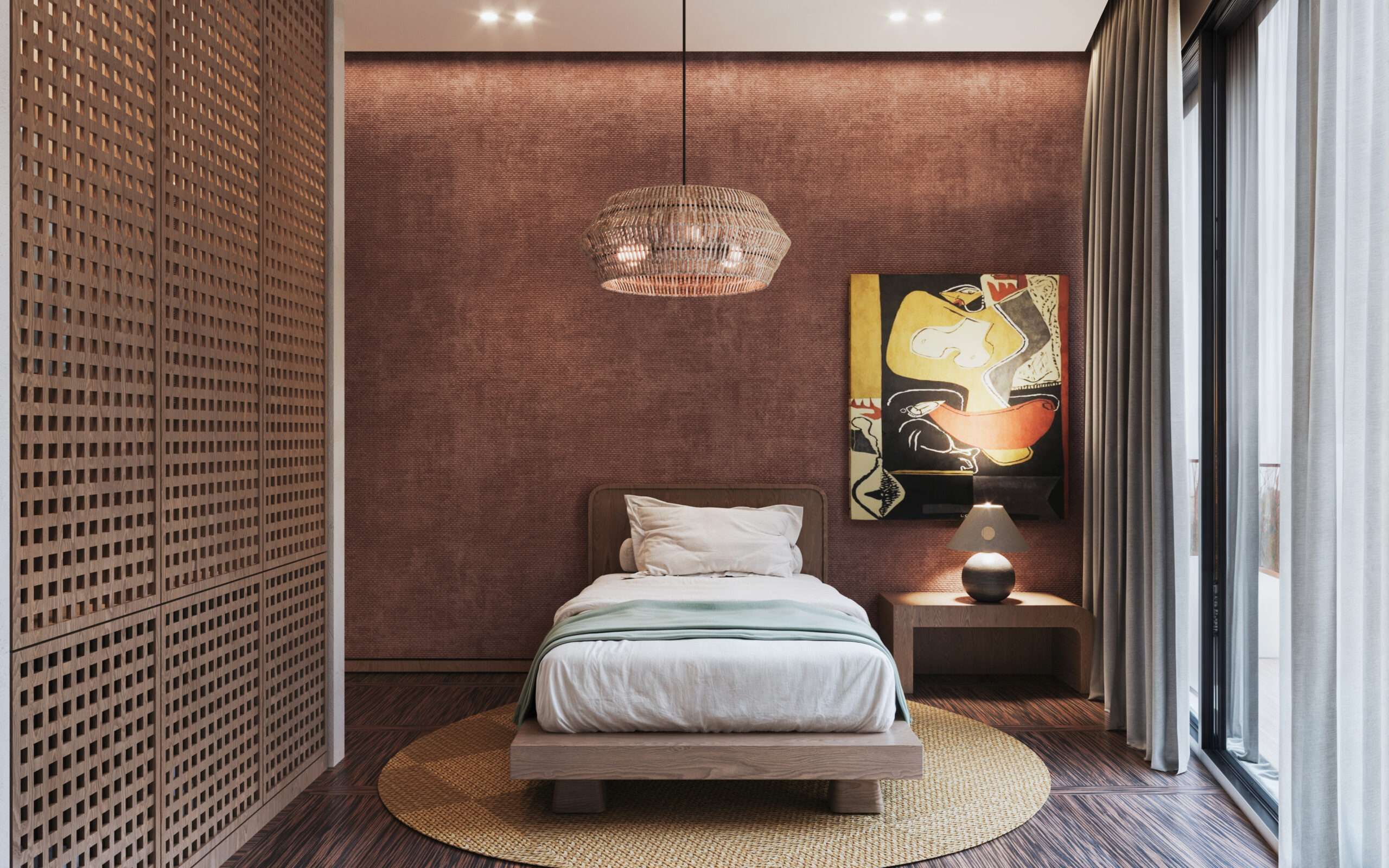 Luxury apartment interior