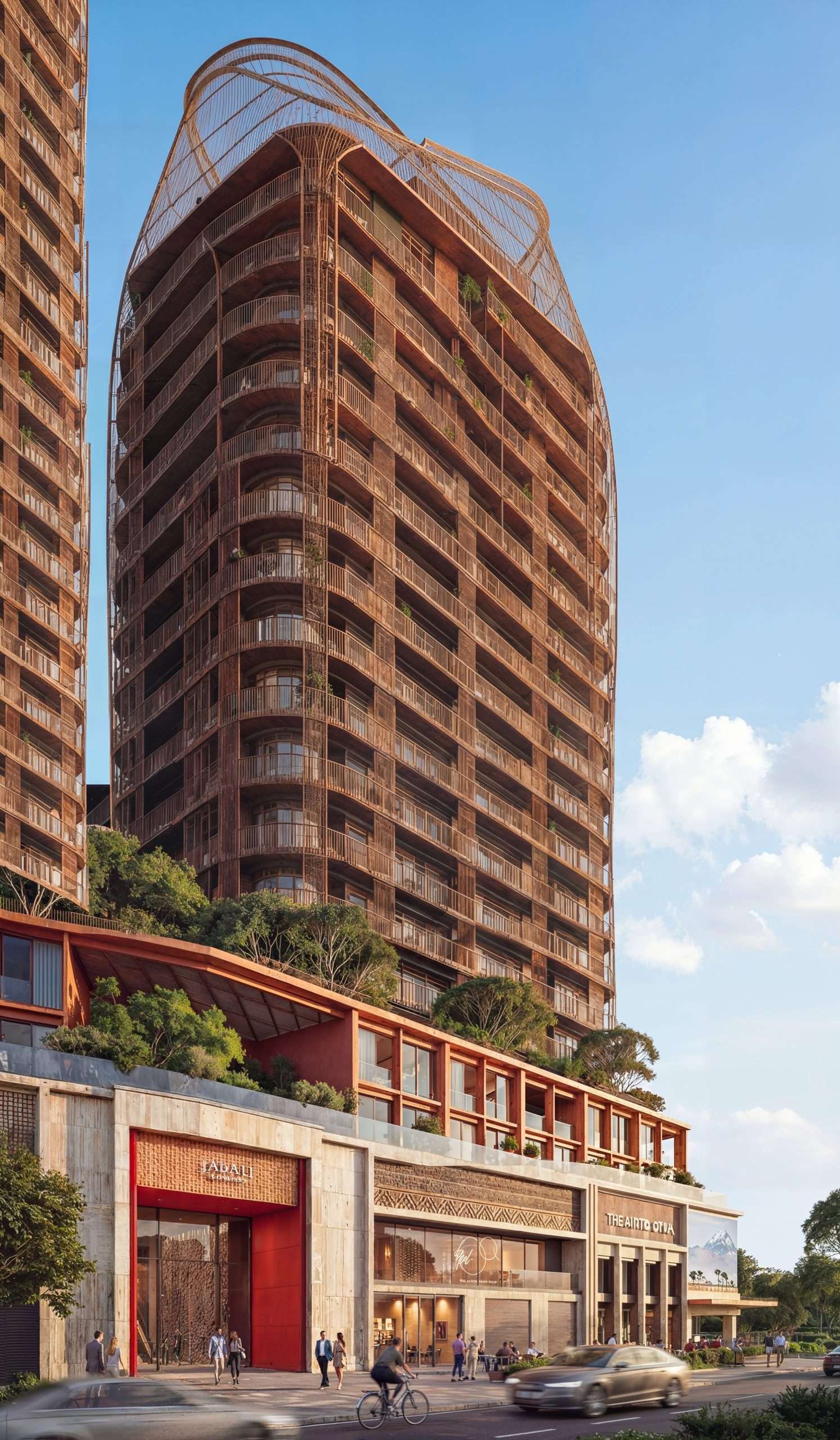 Jabali Towers exterior