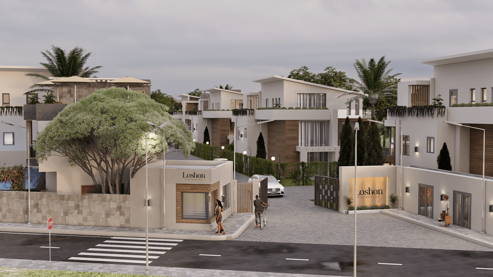 4 BEDROOM LUXURY VILLAS FOR SALE IN KERARAPON, KAREN | LOSHON RESIDENCE GATED COMMUNITY HOMES